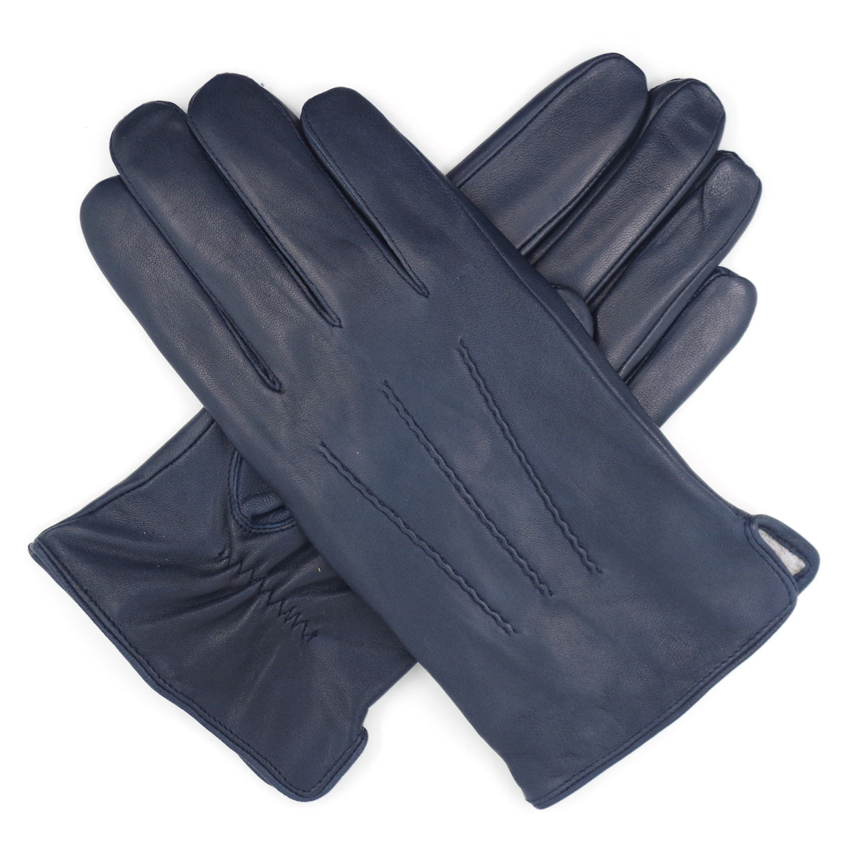 Men's Leather Gloves Black Brown and Blue Buy Online –