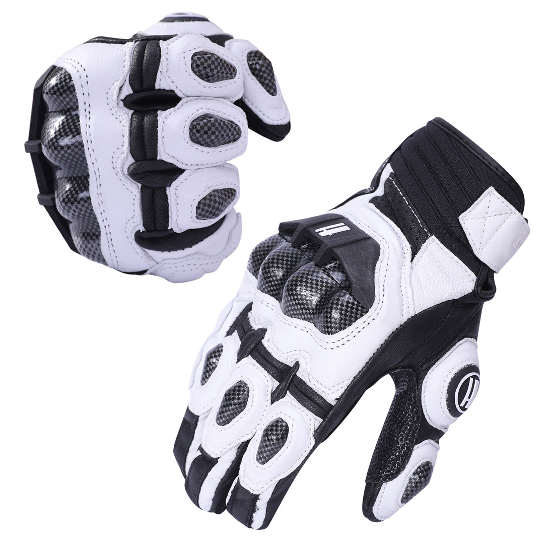 Harssidanzar Motorcycle Glove For Men's Womens,Genuine