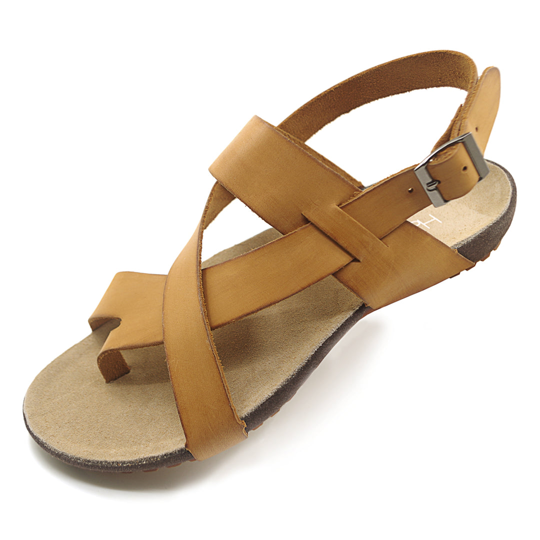 Harssidanzar Mens Genuine Leather Sandals – harssidanzar