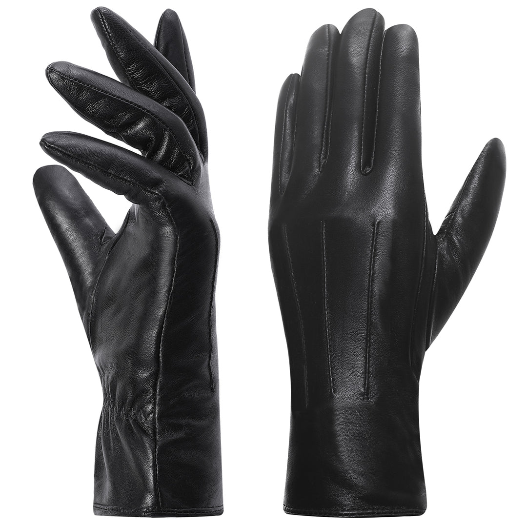 Fleece lined gloves women's discount