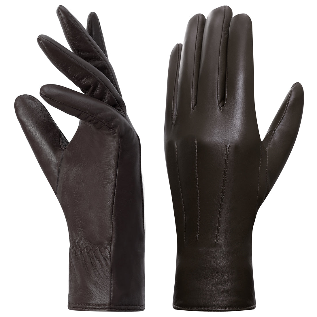 Vislivin Womens Leather Gloves Touch Screen Winter Glove Warm Driving  Gloves - Real Leather Garments